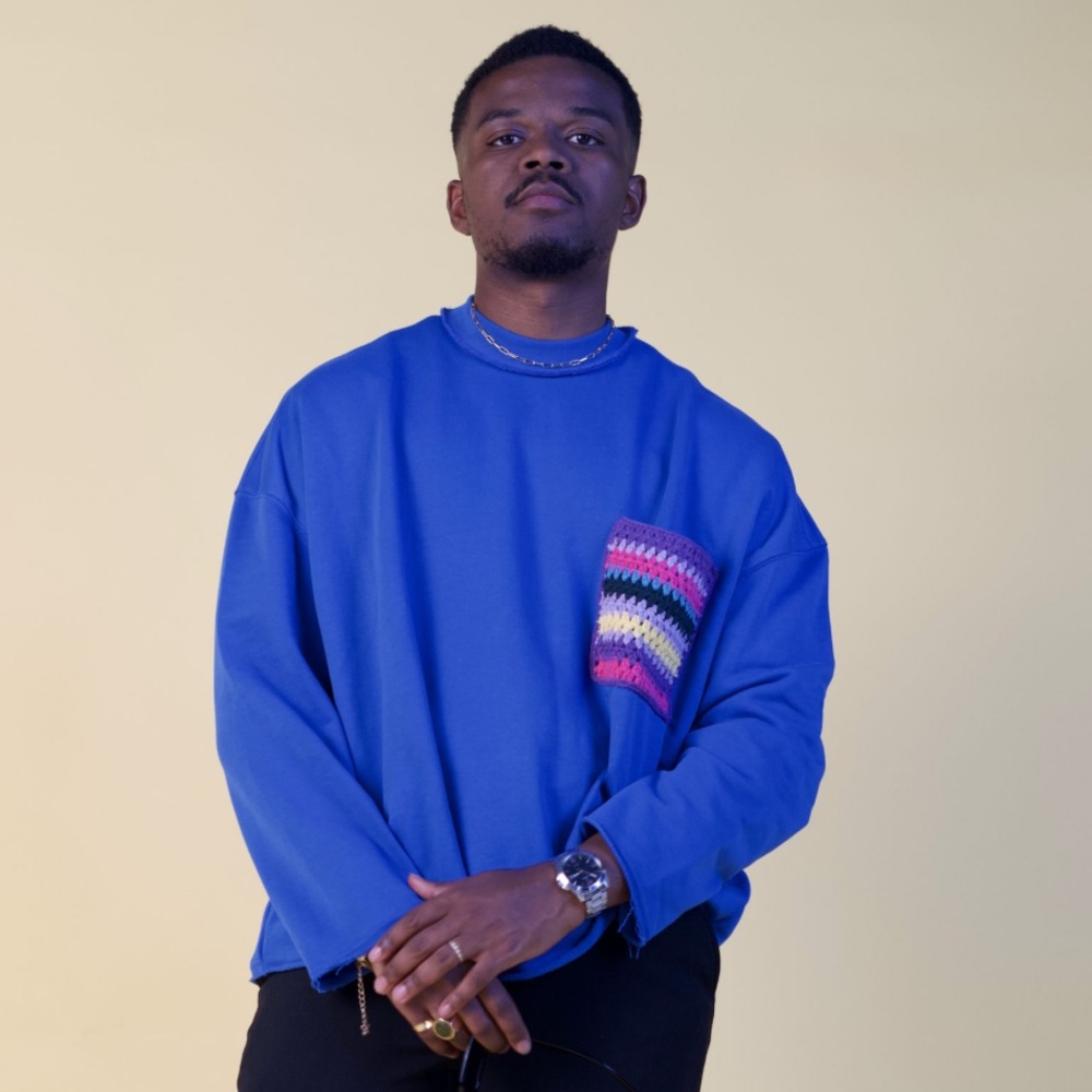 Zara Sweatshirt with Crochet Pocket - Picture 2 of 10